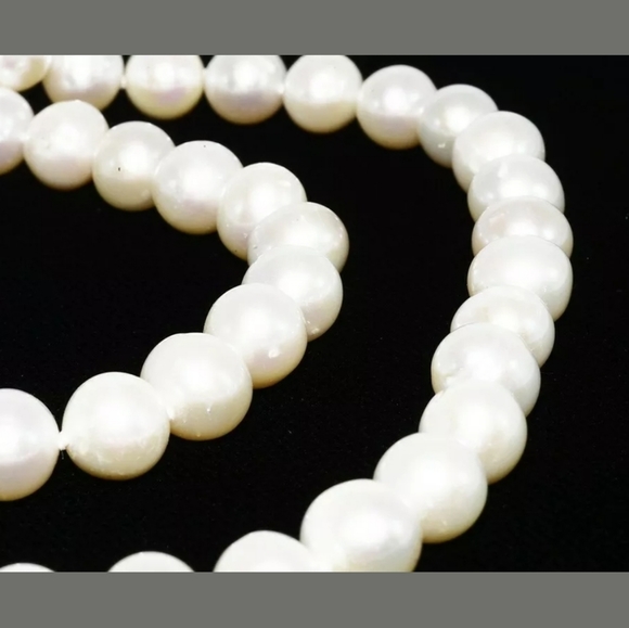 New 7.00 natural cream cultured pearl 14k clasp - Picture 3 of 7